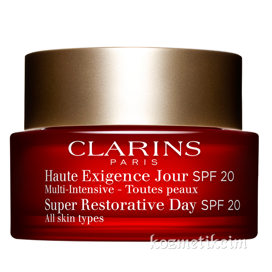 Clarins Super Restorative Day Cream SPF 20 50 ml Tüm Ciltler İçin