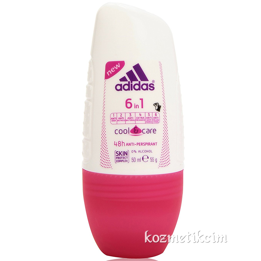 Adidas Action 6 in 1 Bayan Deo Roll-On 50 ml