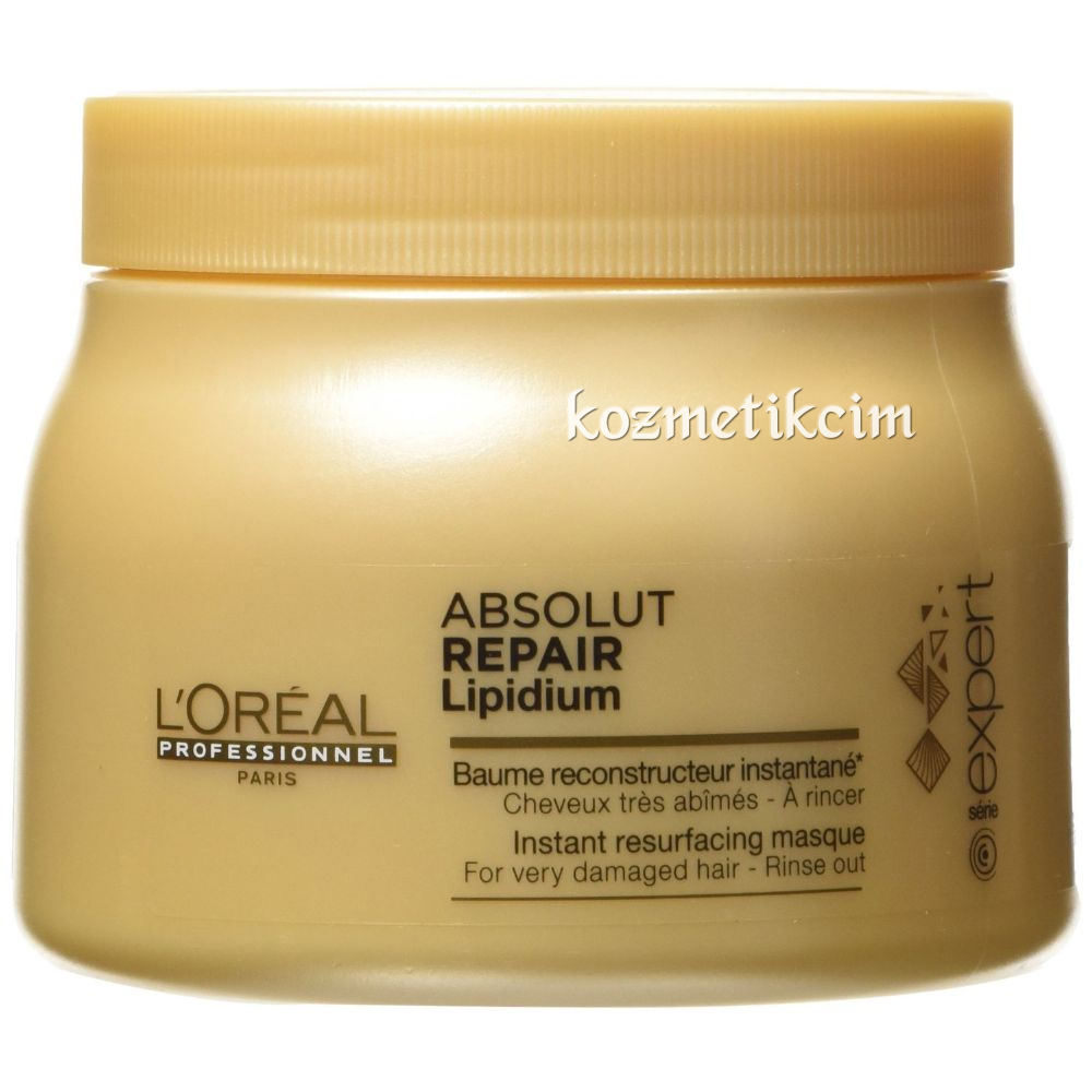 L'Oréal Professionnel Absolut Repair Lipidium Onarıcı Saç Bakım Maskesi 500 ml
