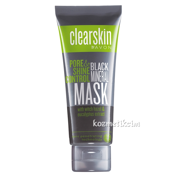 AVON Clearskin Pore & Shine Mineral İçeren Siyah Maske 75 ml