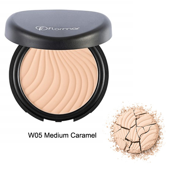Flormar Wet & Dry Compact Powder W05 Medium Caramel