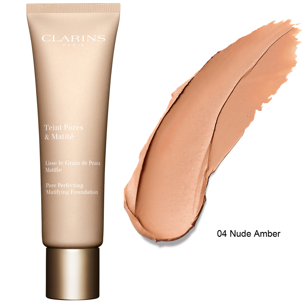 Clarins Pore Perfecting Matifying Foundation 30 ml 04 Nude Amber