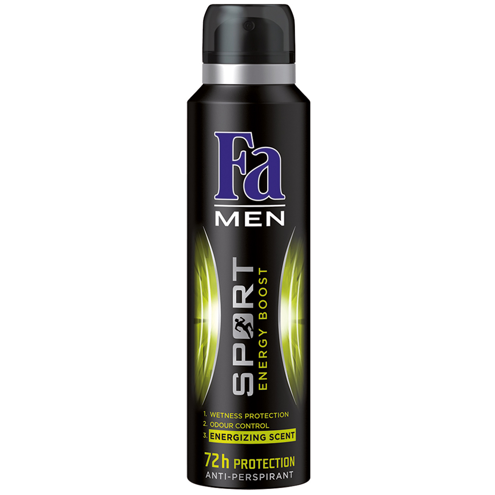 Fa Men Sport Energy Boost Sprey Erkek Deodorant 150 ml