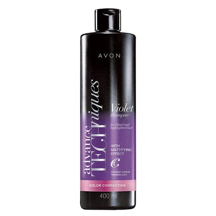 AVON Advance Techniques Colour Correction Sarı ve Gölgeli Saçlar İçin Şampuan 400 ml