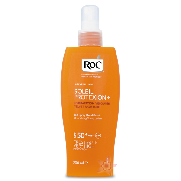 RoC Soleil Protexion+ Quenching Spray Lotion Spf 50 -Nemlendirici Vücut Spreyi 200 ml 