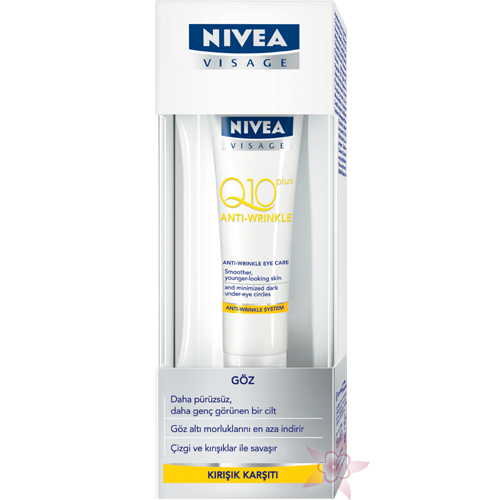 Nivea Q10 Plus Anti- Wrinkle Kırışık Karşıtı Göz Kremi 15 ml