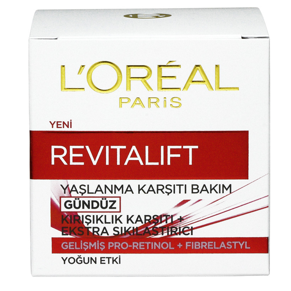 L'Oréal Revitalift Kırışıklık karşıtı + Sıkılaştırıcı Gündüz  Kremi 40-50 Yaşlar İçin 50 ml