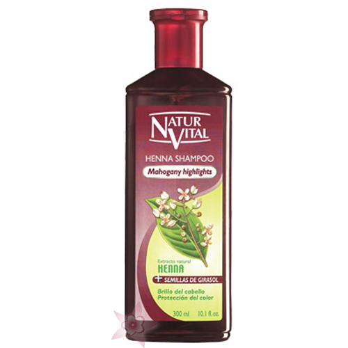 NaturVital Henna Shampoo Mahogany Highlıghts 300 ml