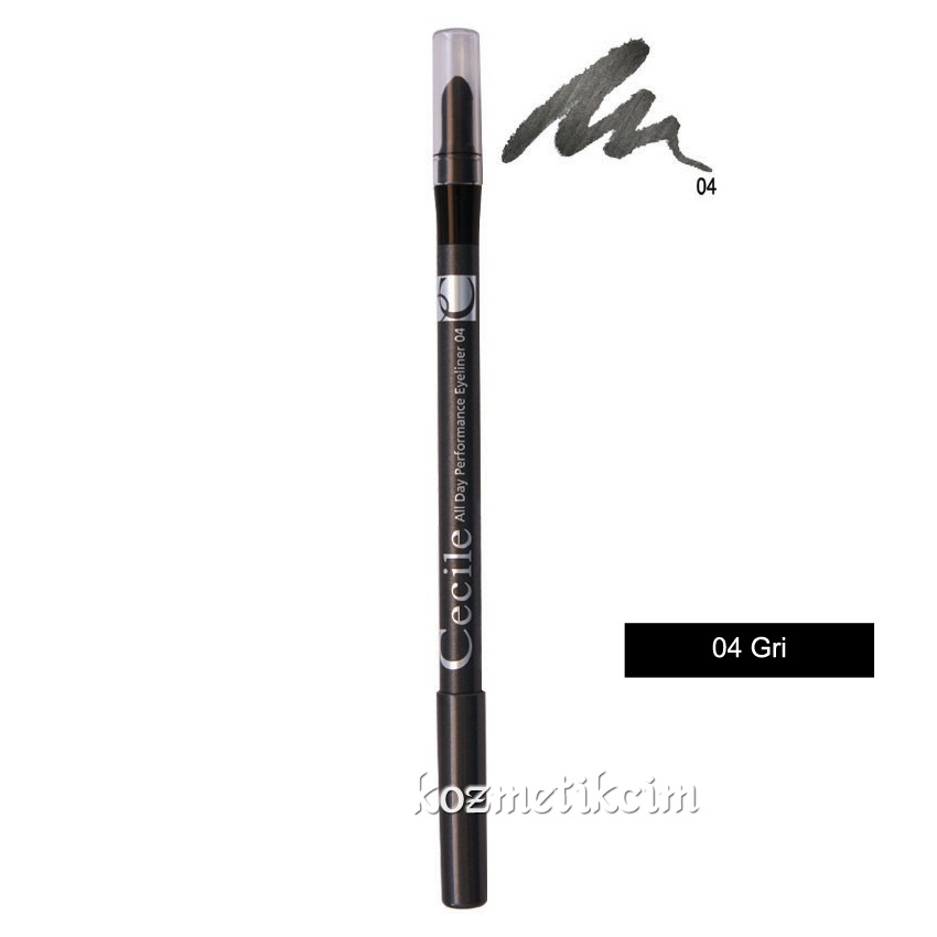 Cecile All Day Performance Eyeliner 04 Gri