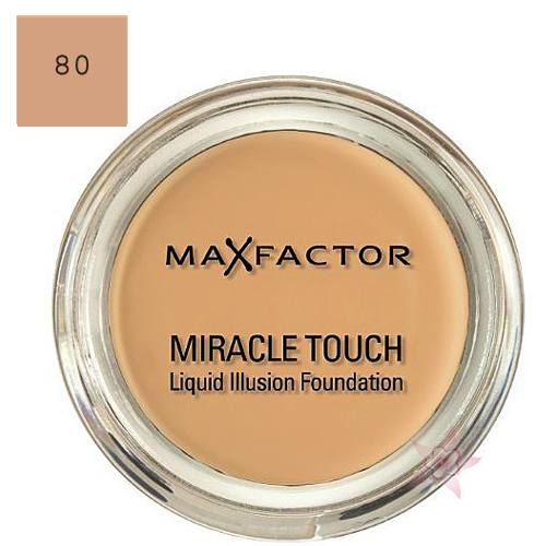 Max Factor Miracle Touch Kompakt Fondöten 80