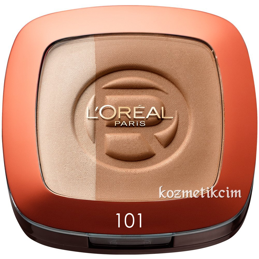 L'Oréal Glam Bronze Duo Bronzlaştırıcı Pudra 101