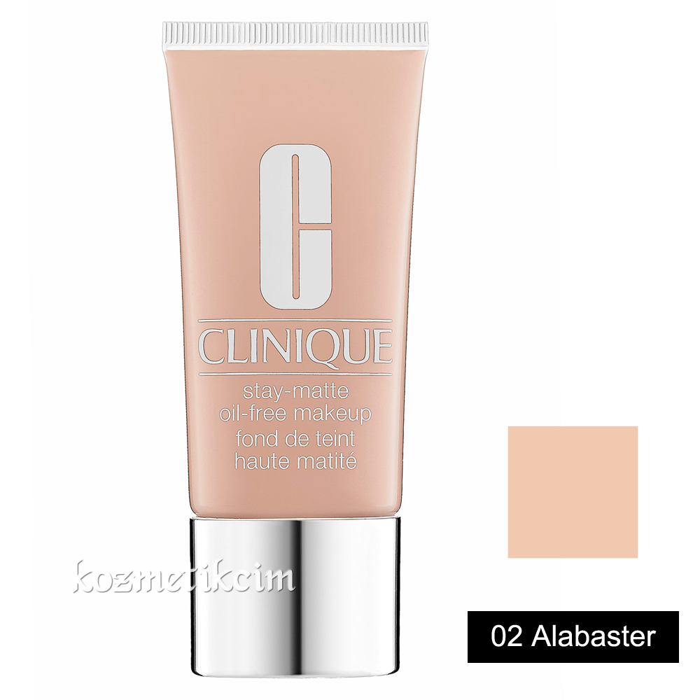 Clinique Stay-Matte Oil-Free Makeup 02 Alabaster
