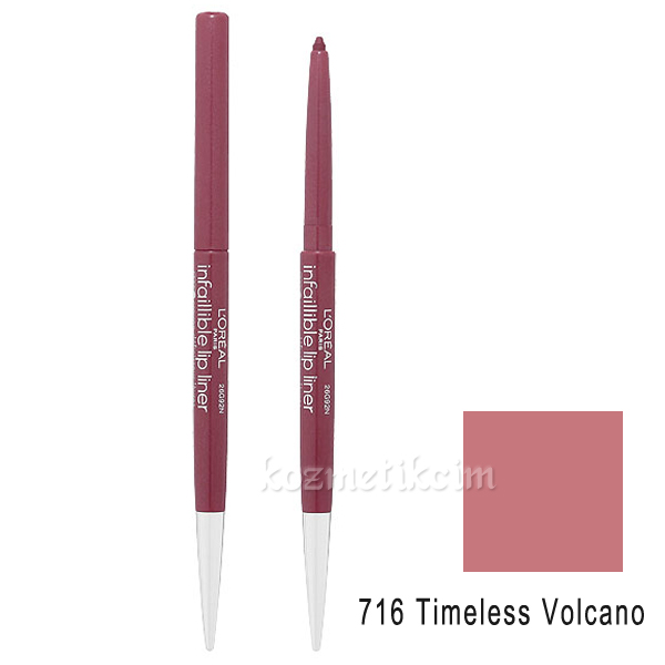 L'Oréal Infaillible Lip Liner 716 Timeless Volcano