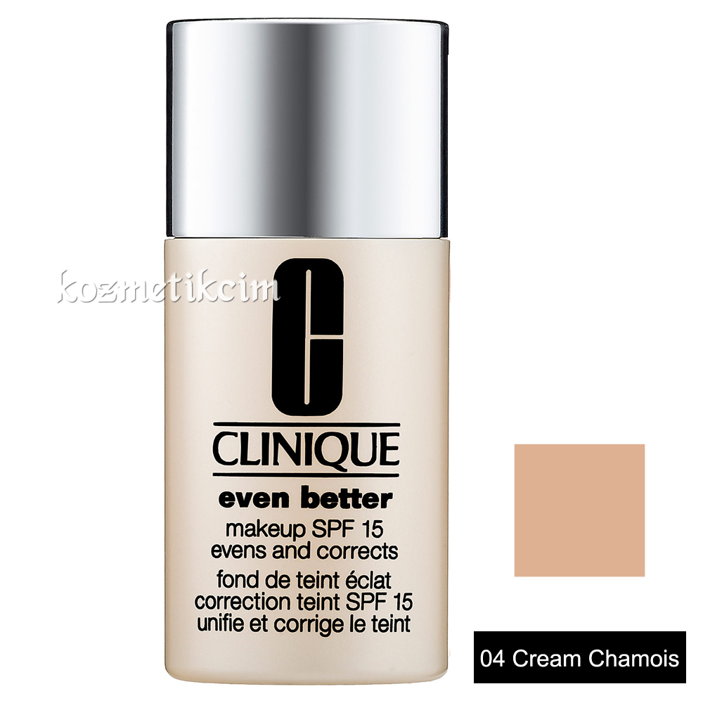 Clinique Even Better Makeup Broad Spectrum SPF 15 04 Cream Chamois