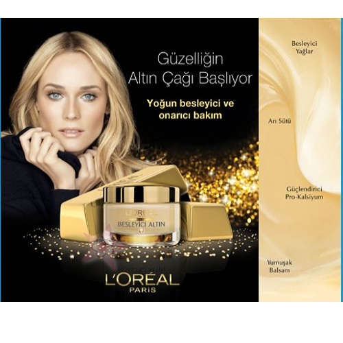 L'Oréal Besleyici Altın Gece Kremi