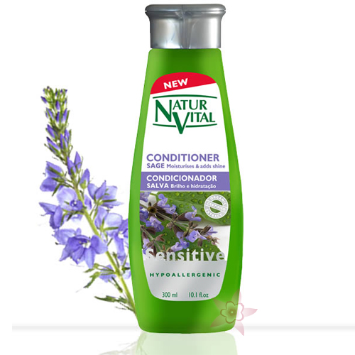 NaturVital Sensitive Hair Conditioner 300 ml