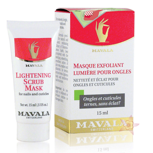 Mavala Masque Exfolliant Limiere Pour Ongles- Leke Açıcı,Soyucu Maske 15 ml