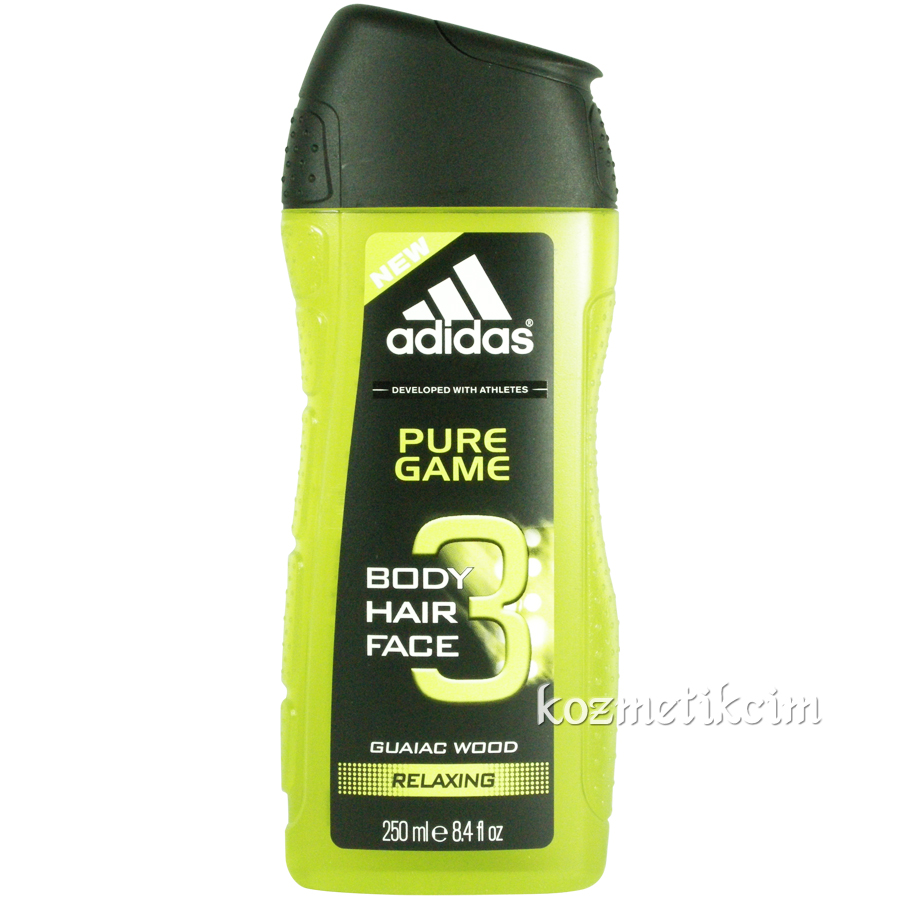 Adidas Pure Game Üçü Bir Arada  Duş Jeli 250 ml