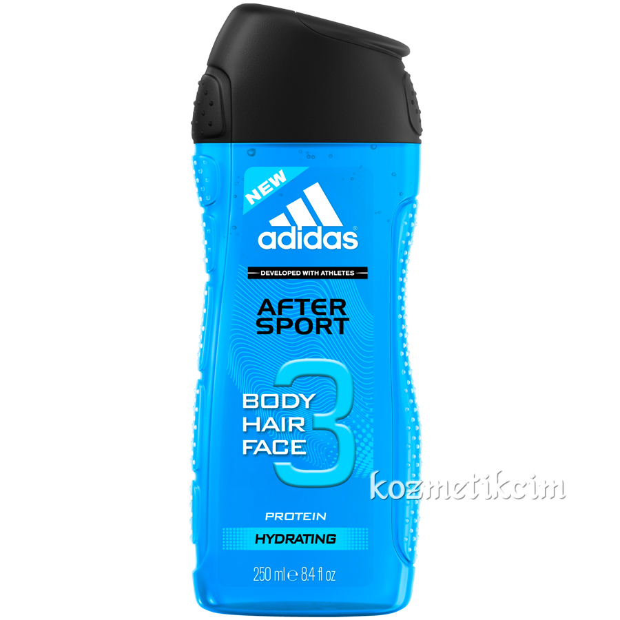 Adidas After Sport Üçü Bir Arada Duş Jeli 250 ml