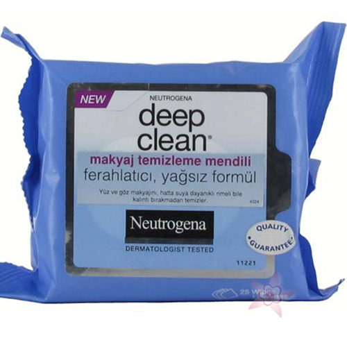 Neutrogena Deep Clean Makyaj  Temizleme Mendili