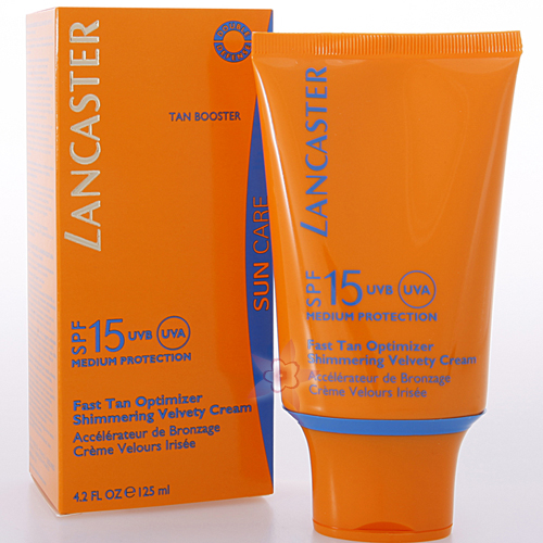 Lancaster Fast Tan Optimizer Shimmering Velvety Cream Spf15 125 ml
