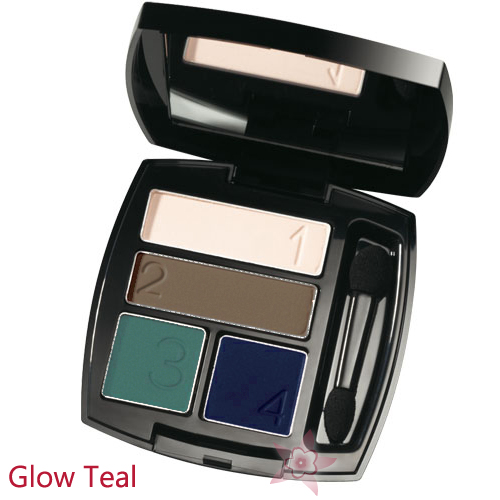 AVON True Color Eyeshadow Quad- 4'lü Göz Farı  5 gr. Glow-Teal
