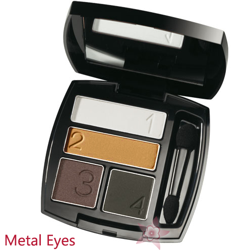 AVON True Color Eyeshadow Quad- 4'lü Göz Farı  5 gr. Metal-Eyes