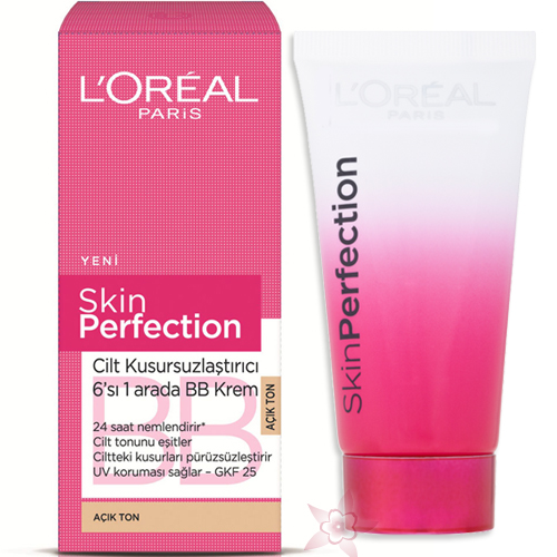 L'Oréal Skin Perfection Cilt Kusursuzlaştırıcı 6'sı 1 Arada BB Krem  50 ml 20 yaş üzeri 