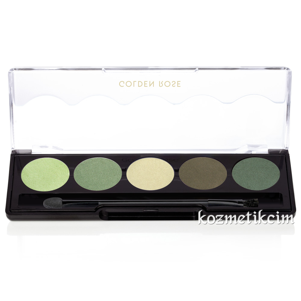 Golden Rose Professional Palette Eyeshadow -5 li Far  102 Green Line