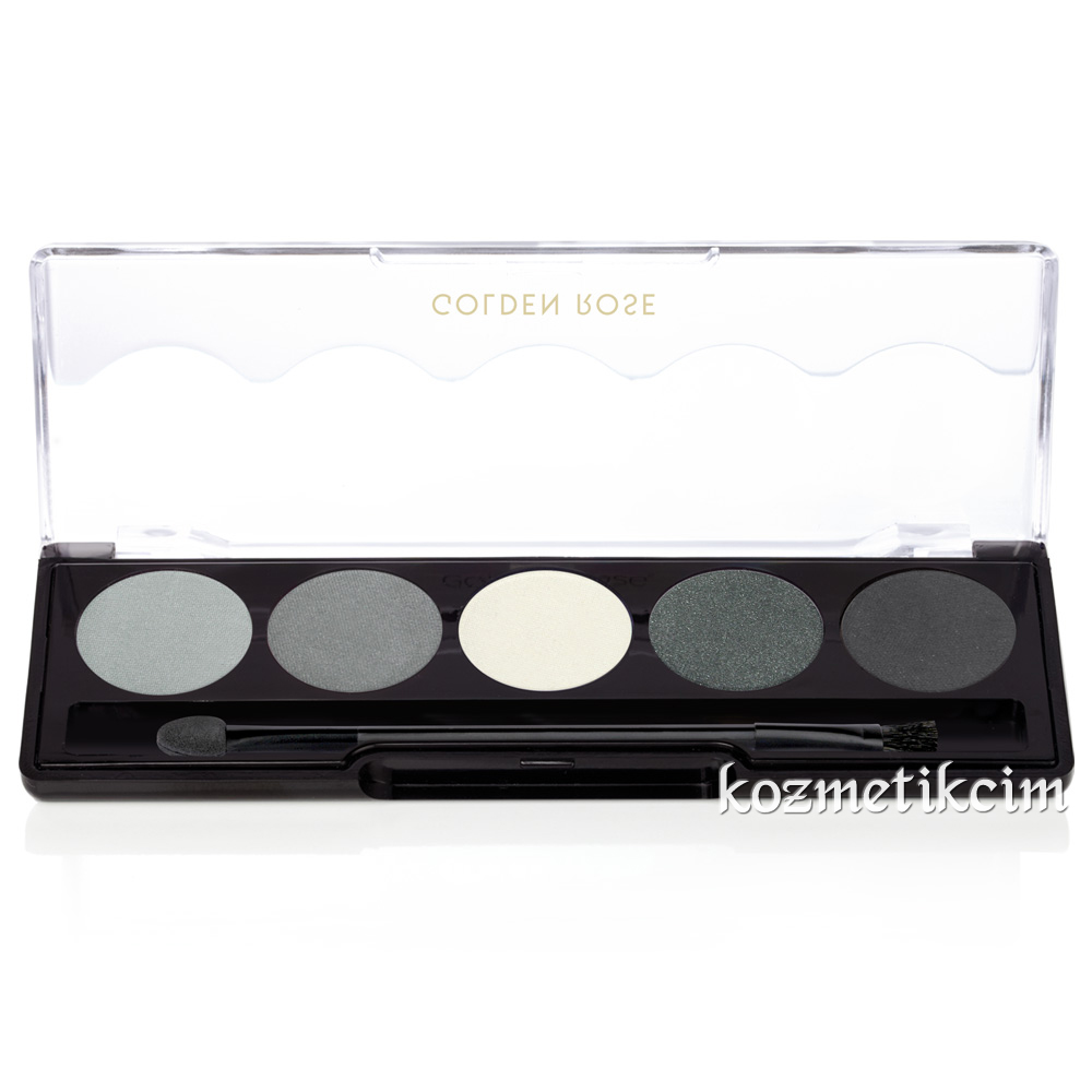 Golden Rose Professional Palette Eyeshadow -5 li Far  104 Grey Line