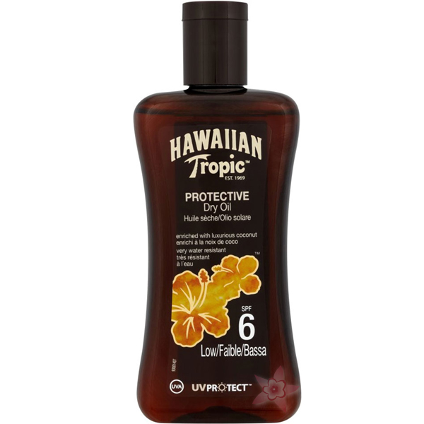 Hawaiian Tropic Protective Dry Oil Spf 6-Koruyucu Bronzlaştırma  Yağı 200 ml