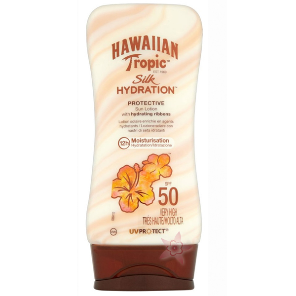 Hawaiian Tropic Silk Hydration Protective Sun Lotion Spf 50 -Nemlendiricili Güneş Losyonu 180 ml 