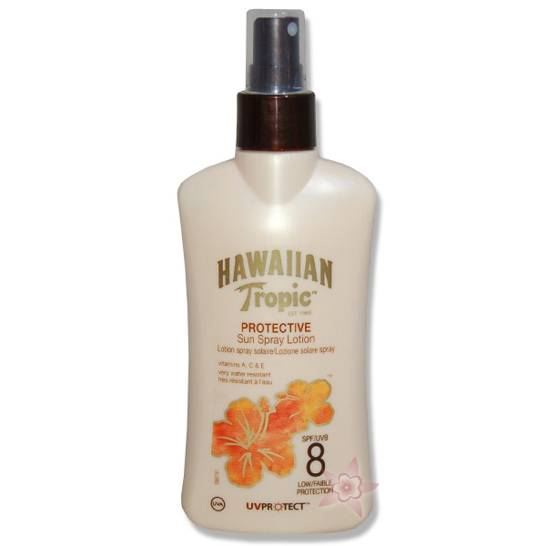 Hawaiian Tropic Protective Sun Spray Lotion Spf 8-Koruyucu Güneş Losyonu 200 ml 