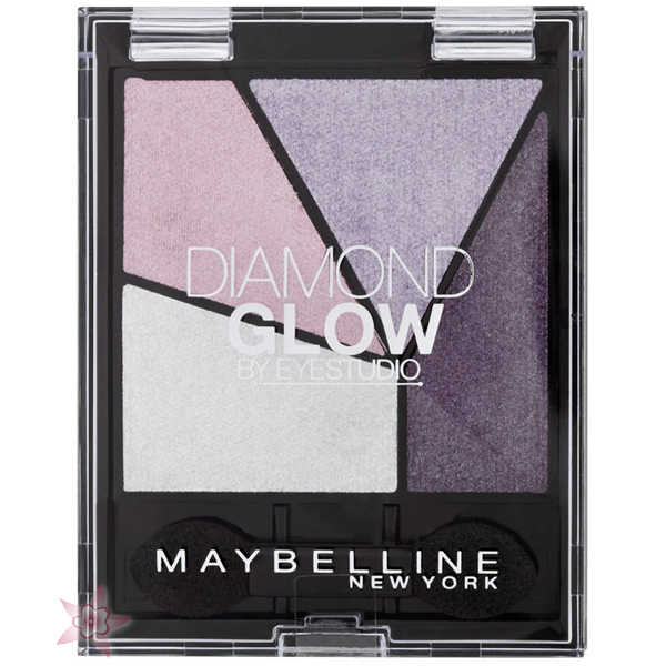 Maybelline Diamond Glow 4 Lü Far 01 Purple Drama
