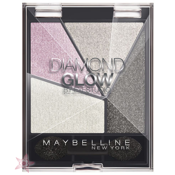 Maybelline Diamond Glow 4 Lü Far 04 Grey Pink Drama