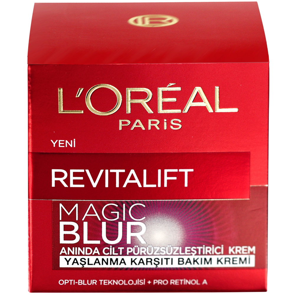 L'Oréal Revitalift Magic Blur Yaşlanma Karşıtı Bakım Kremi 50 ml 40-50 yaş