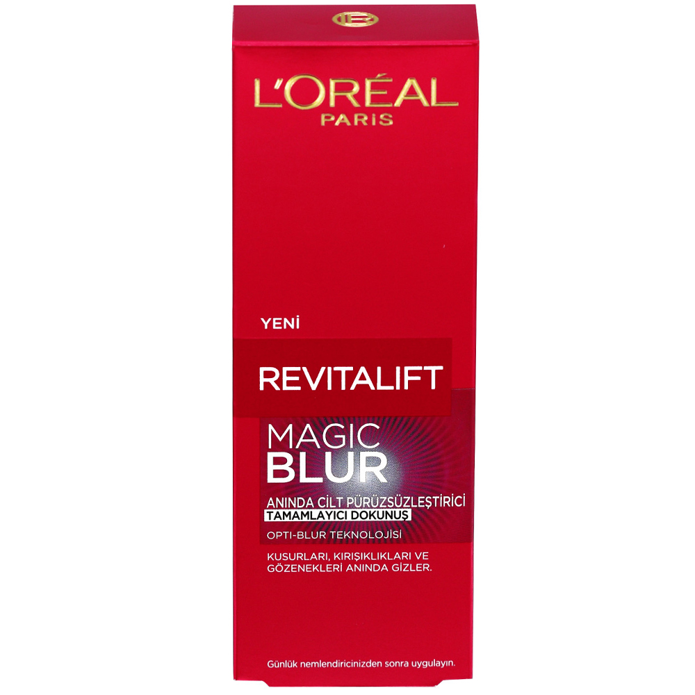 L'Oréal Revitalift Magic Blur Anında Cilt Pürüzsüzleştirici Tamamlayıcı Dokunuş 30 ml 40-50 yaş