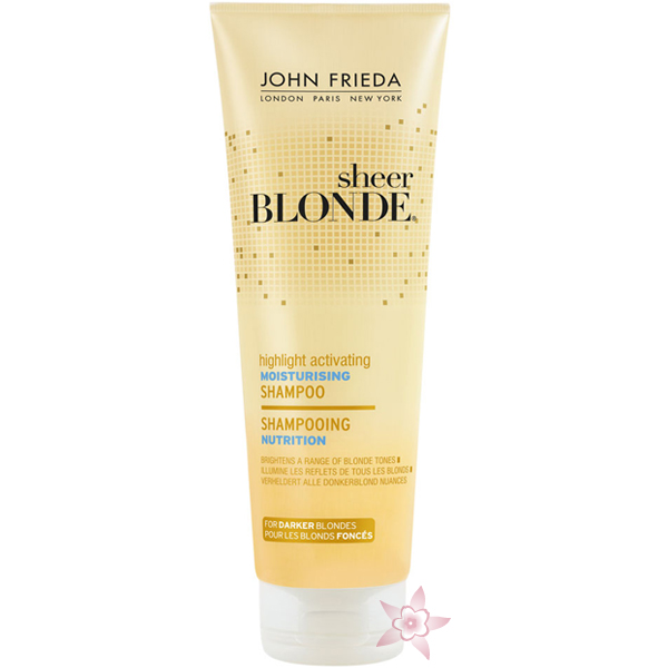 John Frieda Sheer Blonde Koyu Sarı Tonlardaki Saçlara Özel Nemlendirici Şampuan