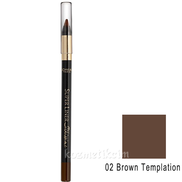 L'Oréal Superliner Silkissime Eyeliner 02 Brown Templation