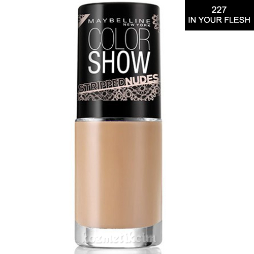 Maybelline Color Show Stripped Nudes Oje 227