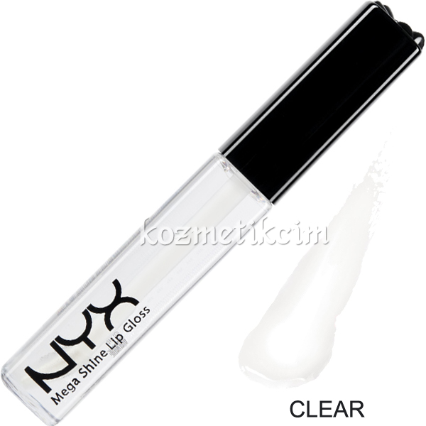NYX Mega Shine Lip Gloss Dudak Parlatıcı Clear