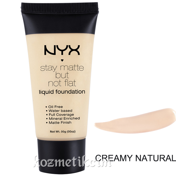 NYX Stay Matte But Not Flat Fondöten Creamy Natural
