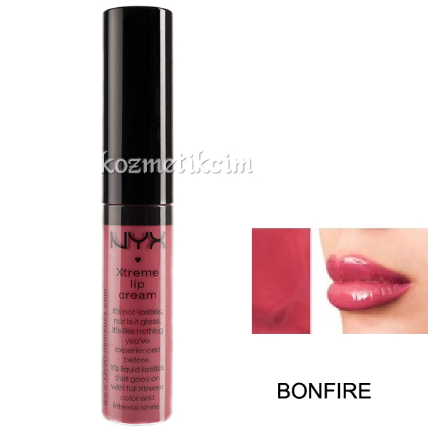NYX Xtreme Lip Cream Yoğun Dudak Parlatıcı Bonfire