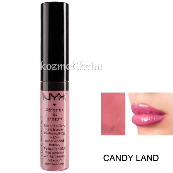 NYX Xtreme Lip Cream Yoğun Dudak Parlatıcı Candy Land