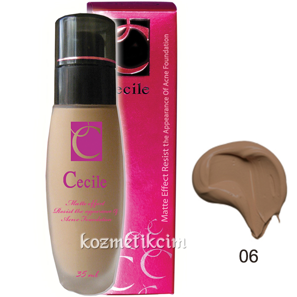 Cecile Matte Effect Resist The Appearance Of Acne Foundation 06