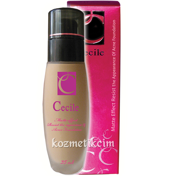 Cecile Matte Effect Resist The Appearance Of Acne Foundation