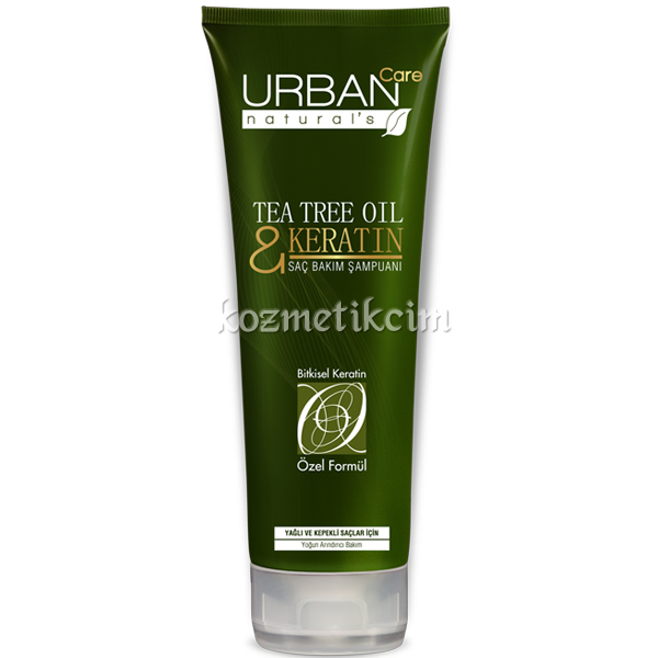 Urban Care Natural's Tea Tree Oil & Keratin Arındırıcı ve Kepek Önleyici Şampuan
