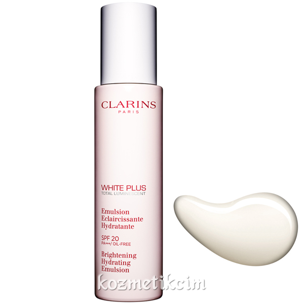 Clarins White Plus Brightening Hydrating Emulsion SPF 20 75 ml Tüm Ciltler İçin