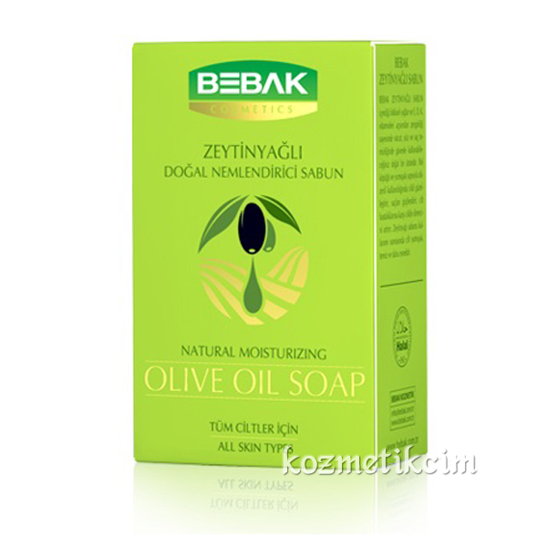 Bebak Zeytinyağlı Yüz Temizleme Sabunu Olive Oil Soap 125 gr