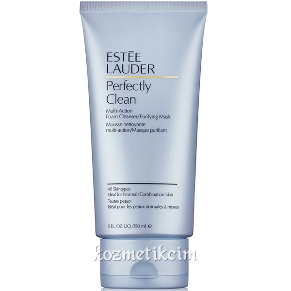 Estée Lauder Perfectly Clean Multi-Action Foam Cleanser/Purifying Mask Köpük Temizleyici Maske 150 ml